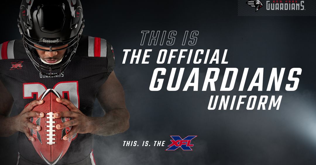 Guardians unveil uniforms for inaugural XFL season - Newsday