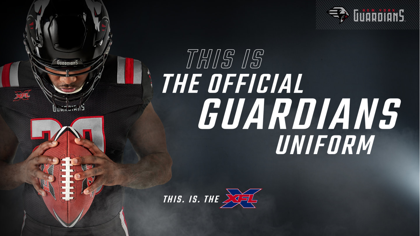 xfl guardians uniform