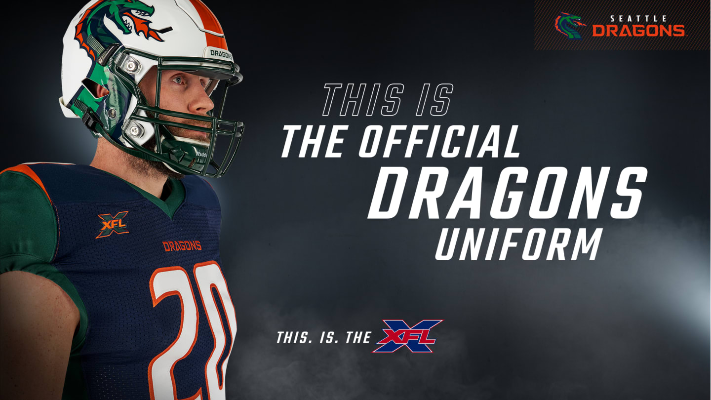 Sea Dragons unveil uniforms for 2023 XFL season