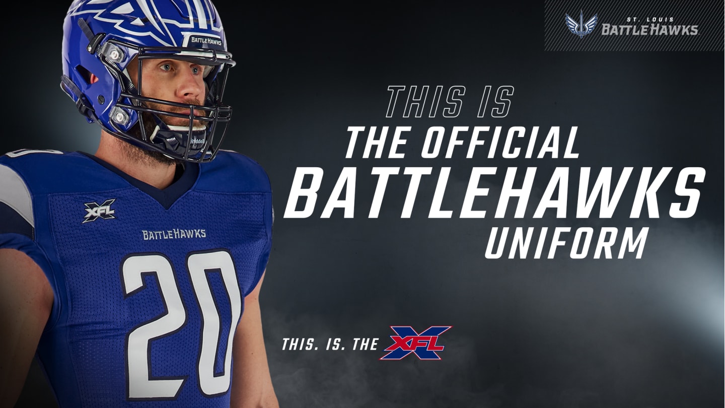 St. Louis Battlehawks unveil jerseys for upcoming XFL football season