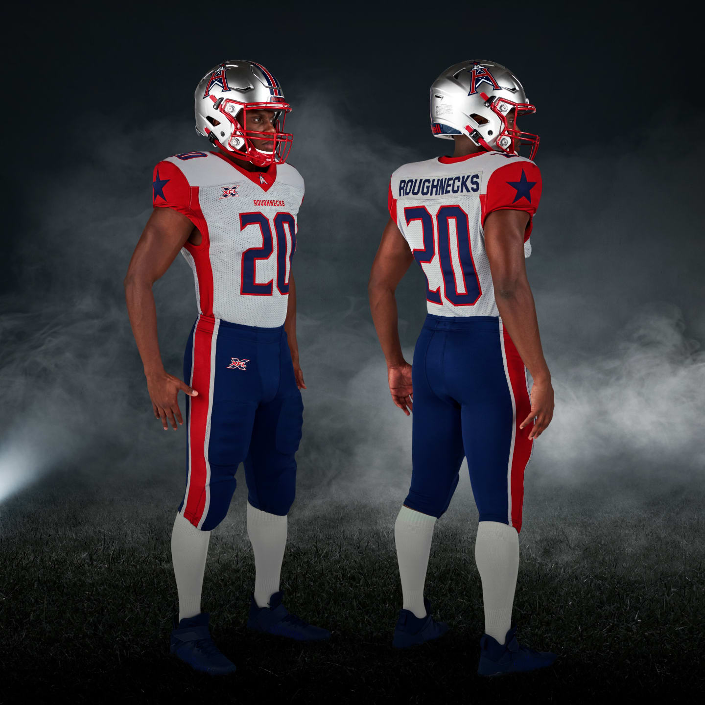 XFL uniforms 2023: Houston Roughnecks to suit up in Under Armour gear that  tips hat to Texas and oil industry - ABC13 Houston