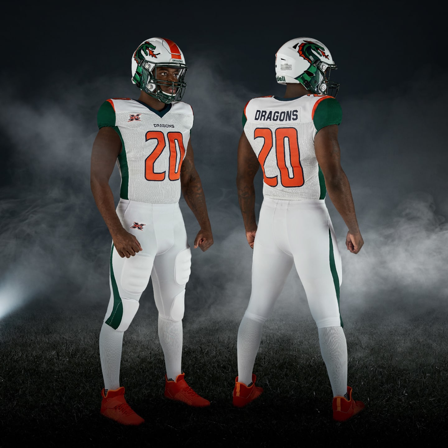 Seattle Dragons jerseys concept, it was by far the hardest color  combination to put on a concept jersey, I like the end result though.  Thoughts? : r/xfl