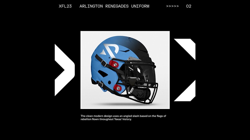 Arlington Renegades 2023 Uniforms