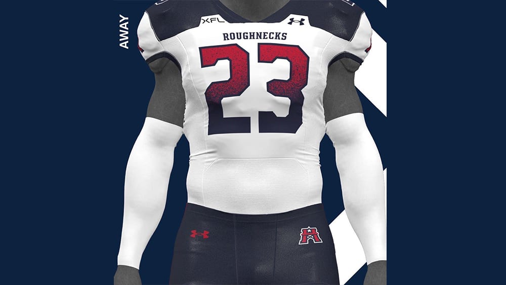 Your 2023 Houston Roughnecks Uniforms